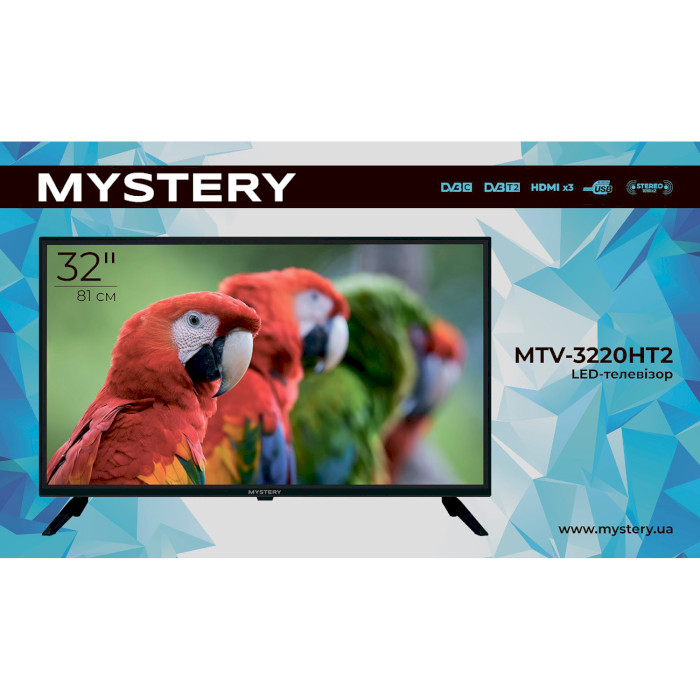 Телевизор MYSTERY 32" LED MTV-3220HT2