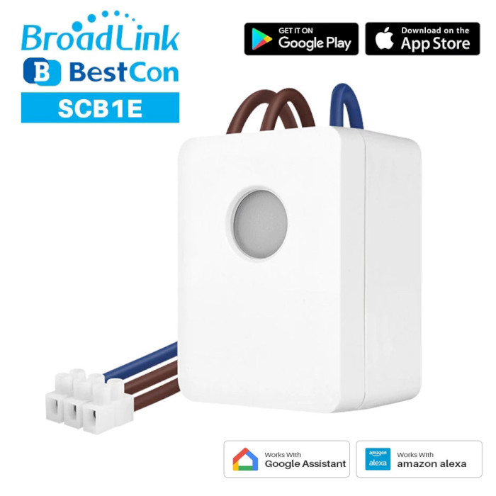 Розумний Wi-Fi перемикач (реле) BROADLINK BestCon SCB1E