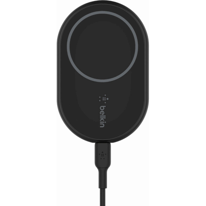 Автотримач для смартфона з бездротовою зарядкою BELKIN Magnetic Wireless Car Charger 10W (WIC004BTBK-NC)