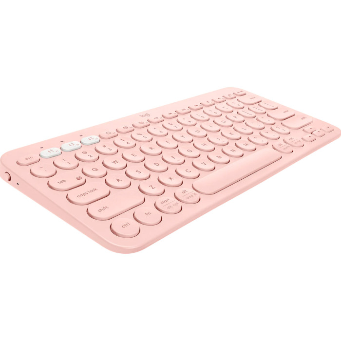 Клавіатура бездротова LOGITECH K380 Multi-Device Bluetooth RU Rose (920-010569)