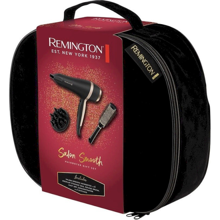 Фен REMINGTON D6940GP Salon Smooth Hairdryer Gift Pack (45726560100)