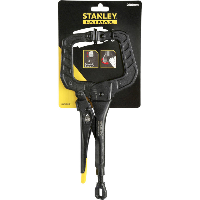 Захват регулируемый с C-образными губками STANLEY "FatMax" 280мм (FMHT0-74892)